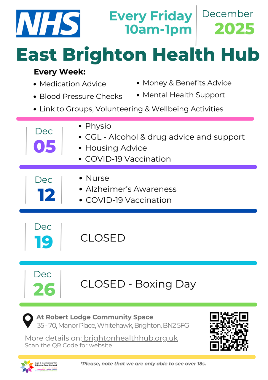 East Brighton Health Hub, NHS